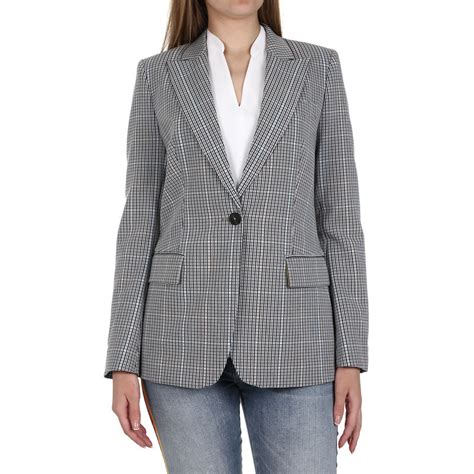 sakko tommy hilfiger|tommy hilfiger plaid blazer women.